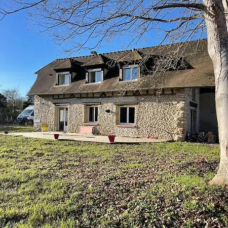 Maison Ancienne Vallee De L'Eure Hardencourt-Cocherel Extérieur photo